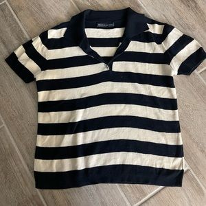 Brandy Melville stripped polo